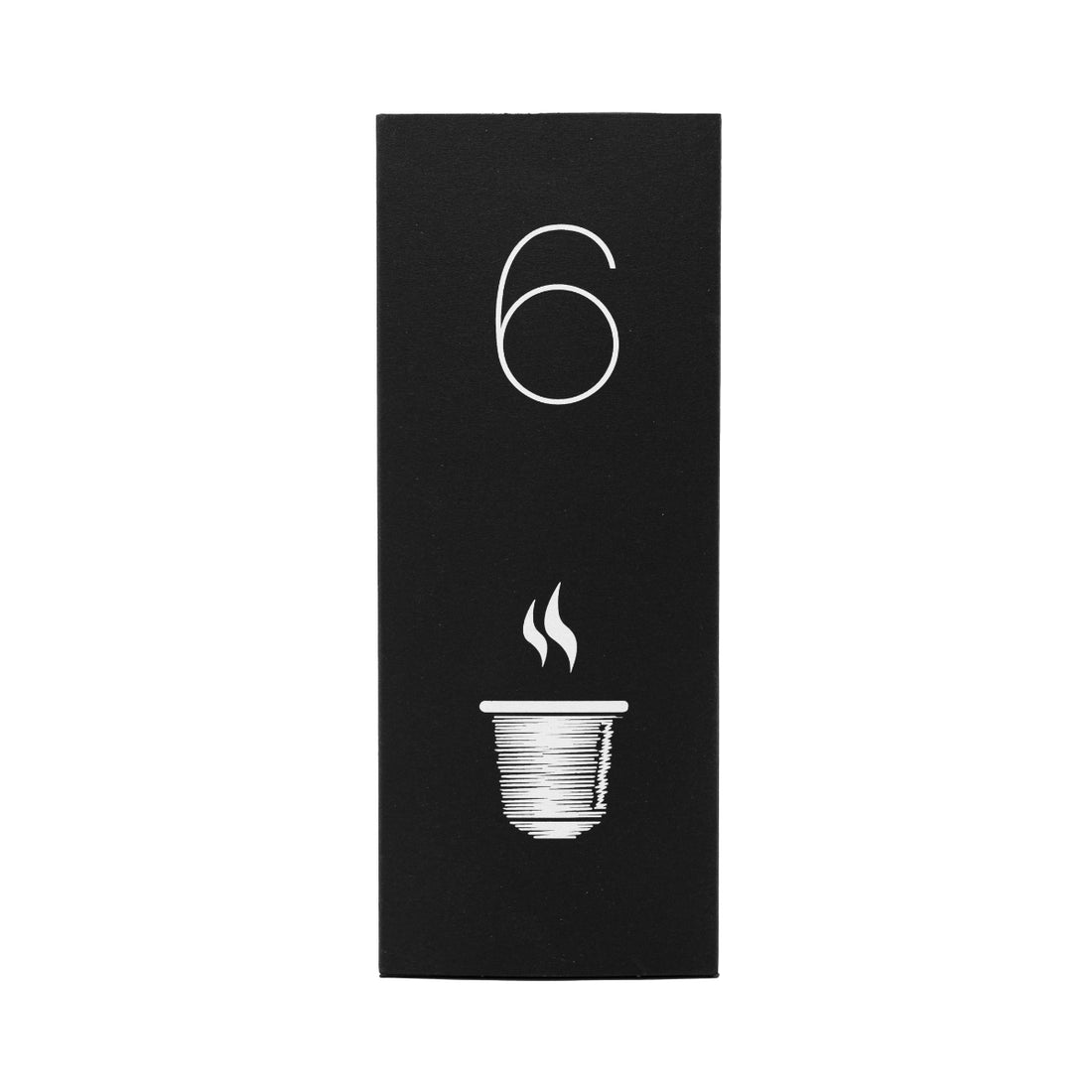 Kaffee Kapseln pottschwarz No 6