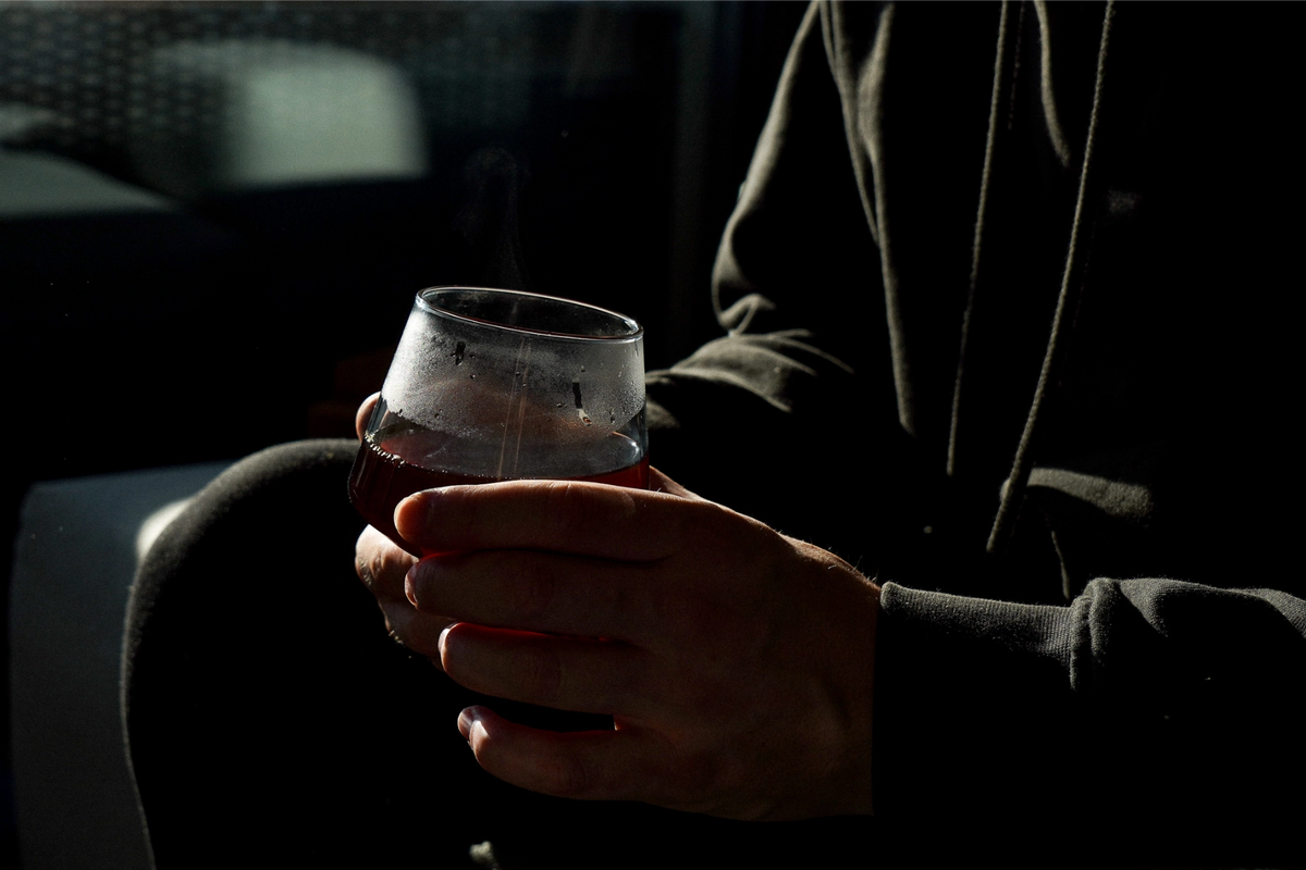 Graycano Filter Kaffee Zubereitung Glas