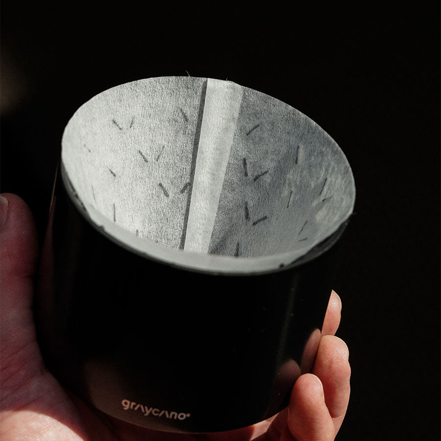 Graycano Filter Kaffee Zubereitung Papier