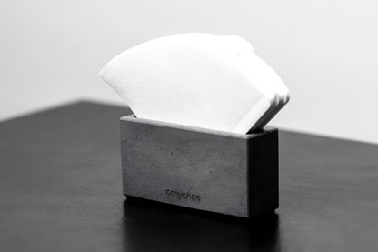 Graycano Filter Kaffee Zubereitung Papier Stein Block