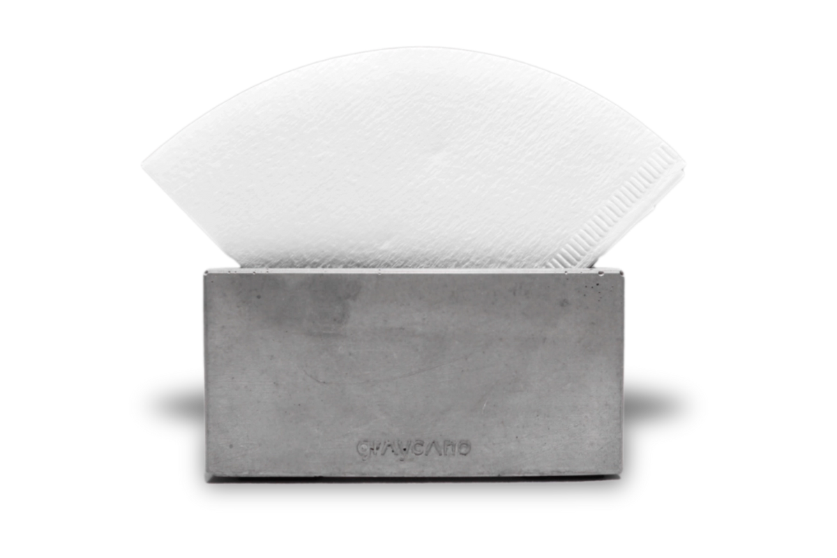 Graycano Filter Kaffee Zubereitung Papier Stein Block