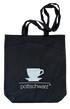 Einkaufstasche schwarz pottschwarz Merch